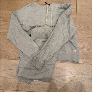 Vuori Light Gray Women's Hoodie